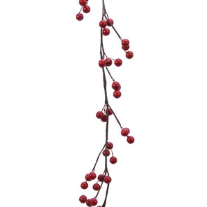 Girlande Berries, rot, 130 cm