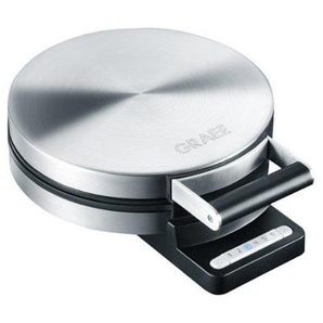 Graef Waffeleisen WA 80 - waffle maker - matt stainless steel