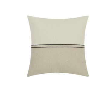 Gray & Jones Kissen  Blockstreifen ¦ beige ¦ Maße (cm): B: 45