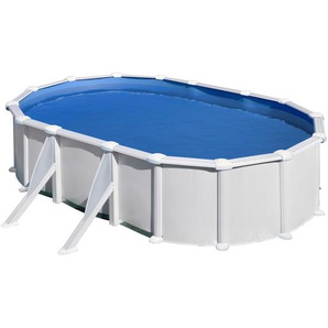 Gre Pool-Set Kitprov618, Weiß, Metall, 575x132x634 cm, Freizeit, Pools und Wasserspaß, Aufstellpools, Aufstellpools