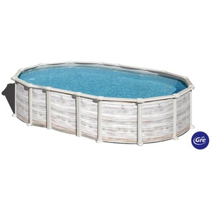 Gre Pool-Set 2024, Weiß, Metall, 375x132x610 cm, Freizeit, Pools und Wasserspaß, Pools, Aufstellpools