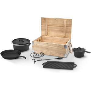 GRILLMEISTER Dutch Oven Set, 7-teilig