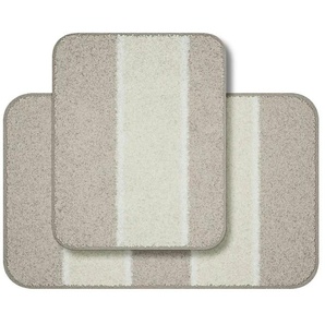 Grund Badematte 2er-Set - beige - Synthetik - 50 cm - 1,8 cm | Möbel Kraft