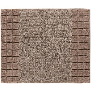 Grund Badematte - braun - 100% Baumwolle - 50 cm - 1,8 cm | Möbel Kraft