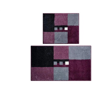 Grund Badematten-Set - lila/violett - Synthetik - 50 cm - 1,8 cm | Möbel Kraft