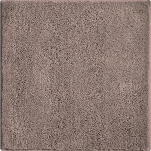 Grund Bidet-Vorleger Marla, Taupe, Textil, Abstraktes, rechteckig, 60x60 cm, Oeko-Tex® Standard 100, rutschfest, Badtextilien, Badematten