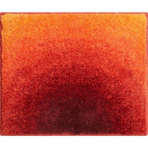 Grund Bidet-Vorleger Sunshine, Orange, Textil, Abstraktes, rechteckig, 50x60 cm, Made in Europe, Oeko-Tex® Standard 100, rutschfest, Badtextilien, Badematten