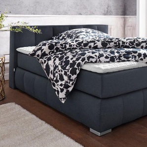 Guido Maria Kretschmer Home&Living Boxspringbett Chelles, inkl. Topper, in XXL- Überlänge 220 cm, Unterbox mit feine Wölbung