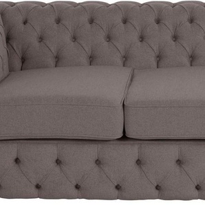 Guido Maria Kretschmer Home&Living Chesterfield-Sofa Kalina, klassische Chesterfield-Knopfheftung, sehr hochwertige Verarbeitung