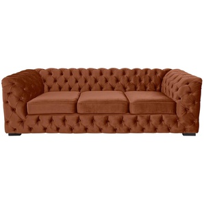 Guido Maria Kretschmer Home&Living Chesterfield-Sofa Kalina, klassische Chesterfield-Knopfheftung, sehr hochwertige Verarbeitung