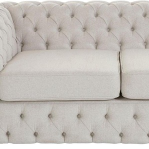 Guido Maria Kretschmer Home&Living Chesterfield-Sofa Kalina, mit klassischer Chesterfield-Knopfheftung