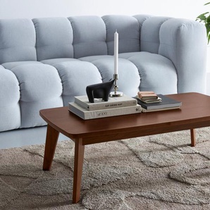 Guido Maria Kretschmer Home&Living Couchtisch Orlando, Breite 110 cm, Gestell aus Massivholz, leicht abgerundete Kanten