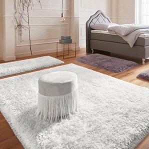 Guido Maria Kretschmer Home&Living Hochflor-Läufer Micro exclusiv Teppich, sehr hoher Flor, weich durch Mikrofaser, rechteckig, Höhe: 78 mm, weich, Microfaser, unifarben, Schlafzimmer, Wohnzimmer, Esszimmer