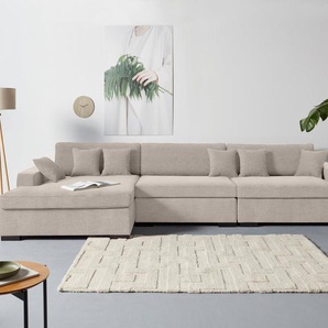 Guido Maria Kretschmer Home&Living Sofa-Eckelement Skara XXL L-Form, Lounge-Sofa XXL mit Federkern-Polsterung, in vielen Bezugsvarianten