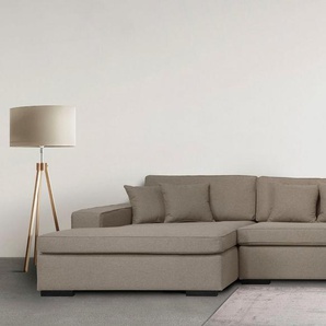 Guido Maria Kretschmer Home&Living Sofa-Eckelement Skara XXL L-Form, Lounge-Sofa XXL mit Federkern-Polsterung, in vielen Bezugsvarianten