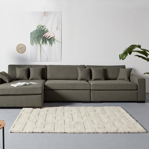 Guido Maria Kretschmer Home&Living Sofa-Eckelement Skara XXL L-Form, Lounge-Sofa XXL mit Federkern-Polsterung, in vielen Bezugsvarianten