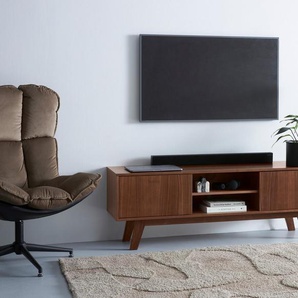 Guido Maria Kretschmer Home&Living TV-Board Orlando, Breite 150 cm, Holzfurnier, Push-to-open-Funktion