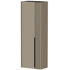 Hänge-Mehrzweckschrank Brera, taupe, inkl. Kleiderstange