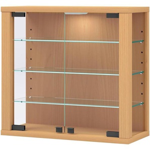 Hängevitrine ¦ holzfarben ¦ Maße (cm): B: 42,6 H: 39,9