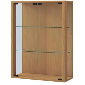 Hängevitrine ¦ holzfarben ¦ Maße (cm): B: 60 H: 80