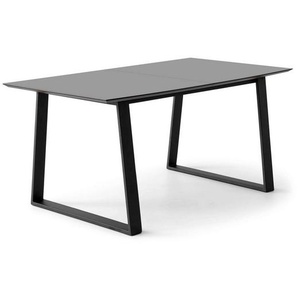 Hammel Furniture Esstisch Meza Designtisch mit Auszugsfunktion und 2 Einlegeplatten, bootsförmige Tischplatte MDF,Trapez gestell, in zwei Breiten