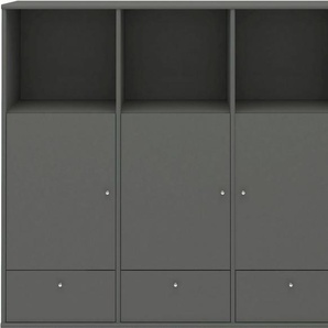 Hammel Furniture Highboard Mistral Hochkommode, Hochschrank, mit Türen und Schubladen, Breite: 133cm, anpassungsbar Designmöbel