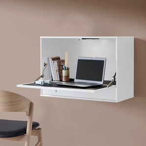 Hammel Furniture Schreibtisch Mistral Bürotisch, Arbeitstisch, Tisch, Computertisch, mit LED Spot, B: 89 cm, Designmöbelserie