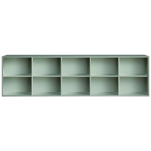 Hammel Furniture Sideboard Mistral, Hochwertig Bücherregal, Lowboard, hängend/stehend montierbar, mit 5 verstellbare Einlegeböden, B: 220 cm, anpassungsbar Designmöbel