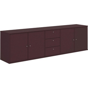 Hammel Furniture Sideboard Mistral, Hochwertig Schrank, hängend/stehend montierbar, mit Türen und Schubladen, B: 220 cm, anpassungsbar Designmöbel