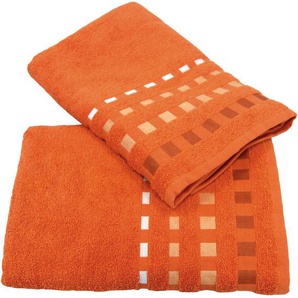 Preisvergleich | Saunatücher Moebel Handtücher 24 Orange & in