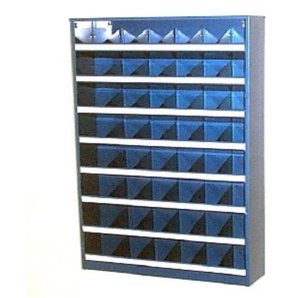 Handy Transportvogne Bolt shelves beka 48 bins blue