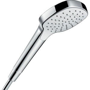 hansgrohe Handbrause Croma E, 11cm, 1 Strahlart wassersparend 9 l/min Weiß/chrom