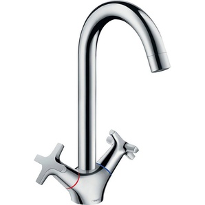 hansgrohe Küchenarmatur Logis M32 Logis M32 220 wassersparend 1 Strahlart, chrom