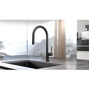 Hansgrohe Talis M54 Einhebel-Küchenarmatur 210, Ausziehbrause, 2 Strahlarten, Schlauchbox (Sbox)