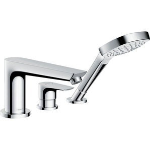 hansgrohe Wannenmischeinheit Talis E 3-Loch Einhebel für Secuflex, chrom