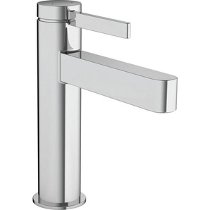 hansgrohe Waschtischarmatur Finoris 11cm, mit Push-Open Ablaufgarnitur