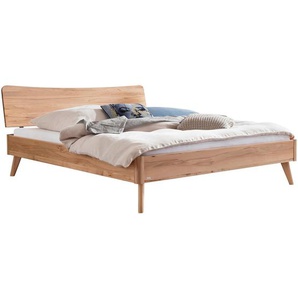 Hasena Bett, Buche, Holz, Buche, massiv, Höhe ca. 22 cm, 180x200 cm, in verschiedenen Holzarten erhältlich, Größen erhältlich, Schlafzimmer, Betten, Futonbetten