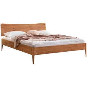 Hasena Bett, Wildeiche, Holz, Wildeiche, massiv, Höhe ca. 22 cm, 180x200 cm, in verschiedenen Holzarten erhältlich, Größen erhältlich, Schlafzimmer, Betten, Futonbetten