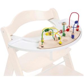 Hauck Ess- Alpha Play Moving Set, Mehrfarbig, Natur, Weiß, Holz, Kunststoff, 58x43x18.5 cm, Babymöbel, Hochstühle & Zubehör, Hochstuhlzubehör