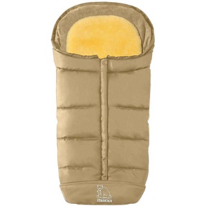 Heitmann Felle Fußsack Eisbärchen - Komfort 2 in 1 Lammfell Winterfußsack - Premium Qualität, mit Lammfell-Einlage, für Kinderwagen und Buggy, waschbar