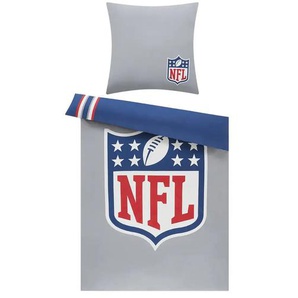 Herding Bettwäsche NFL - grau - Materialmix - 135 cm | Möbel Kraft