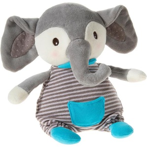 Heunec FrohNATURen GOTS Elefant Plüschtier riverblue 22cm