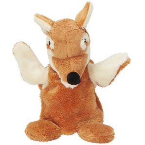 Heunec Handpuppe Herr Fuchs - orange - Obermaterial: 100% recyceltem Polyester, Füllung: 100% recycelte Polyesterwatte - 15 cm - 3 cm | Möbel Kraft