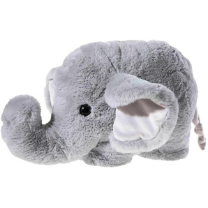 Heunec Kuscheltier Elefant ¦ grau ¦ 100% Polyester ¦ Maße (cm): B: 30 H: 17