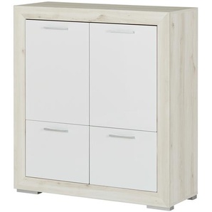 Highboard  Fiesta ¦ holzfarben ¦ Maße (cm): B: 105 H: 114 T: 40