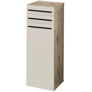 Highboard  Glammsee ¦ mehrfarbig ¦ Maße (cm): B: 34 H: 104 T: 31