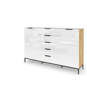 Highboard ¦ holzfarben ¦ Maße (cm): B: 180 H: 110