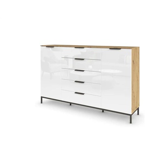 Highboard ¦ holzfarben ¦ Maße (cm): B: 180 H: 111