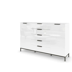 Highboard ¦ weiß ¦ Maße (cm): B: 180 H: 111