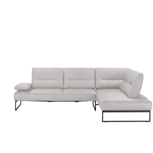 himolla Ecksofa  9360 ¦ grau ¦ Maße (cm): B: 283 H: 93 T: 226